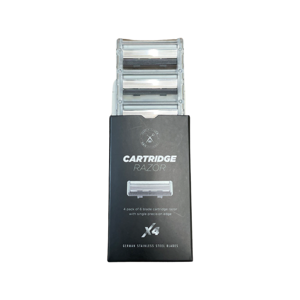 6-blade Cartridge Razor pack of 4