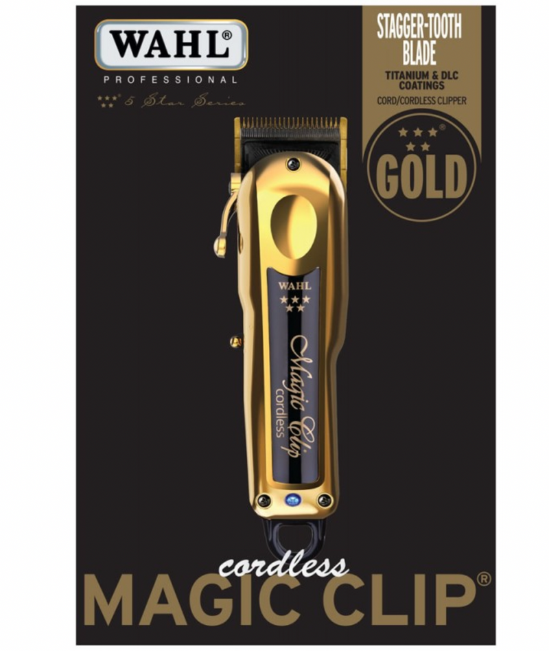 #8148-700 WAHL 5-STAR CORDLESS MAGIC CLIP GOLD EDITION