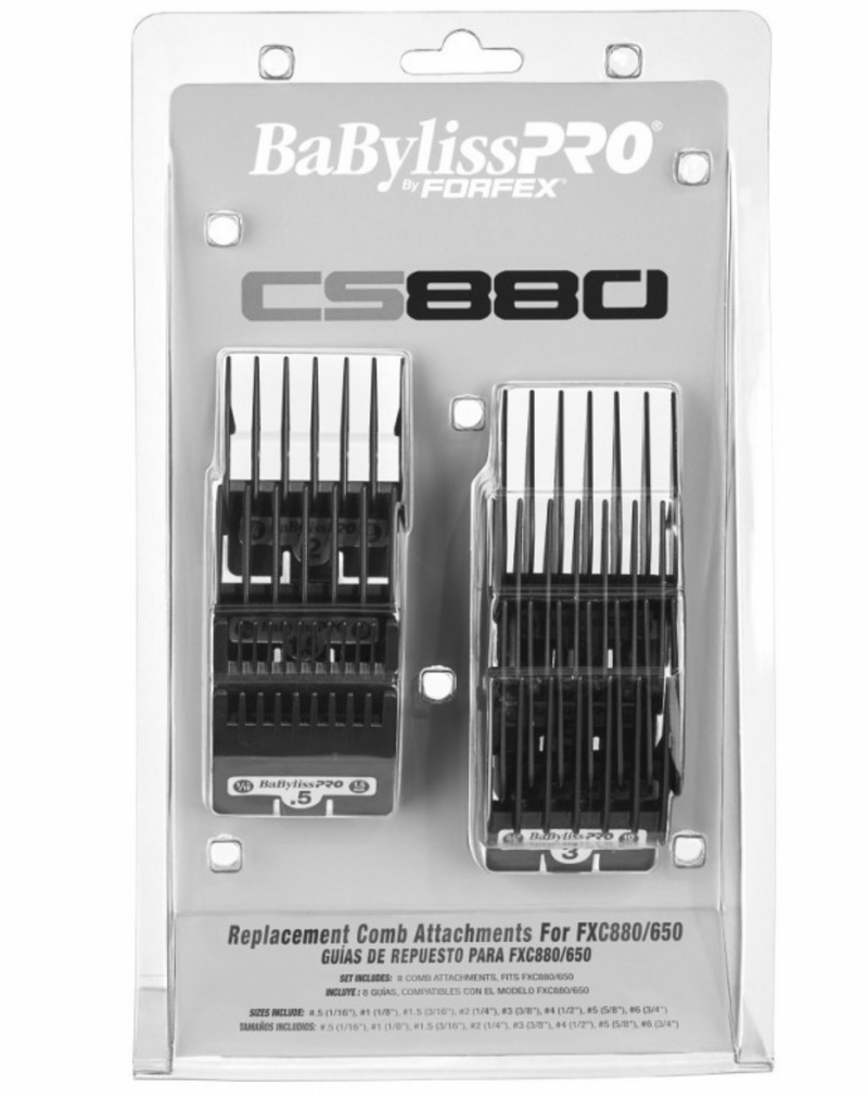 #FXCS880 BabylissPro 8pc Comb Set